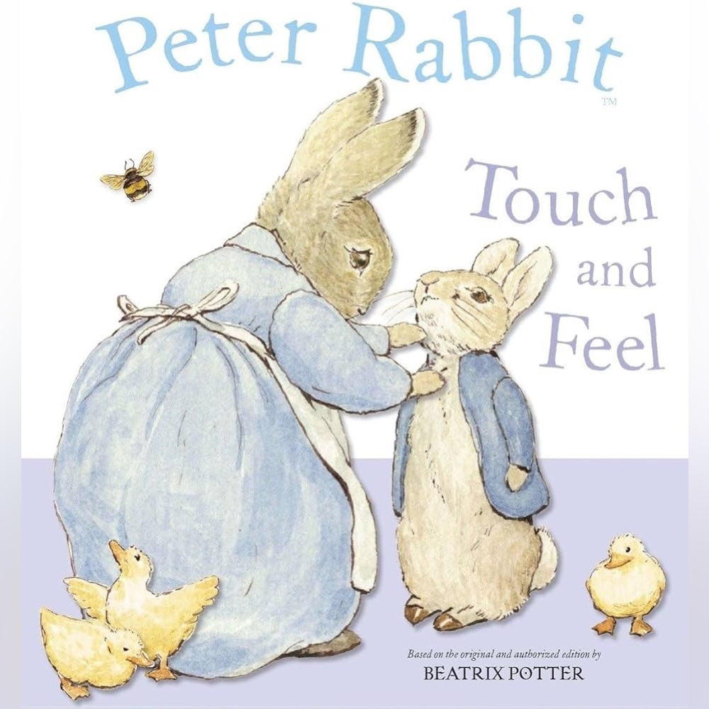 Peter Rabbit by Beatrix Potter Touch and Feel Book Bundle